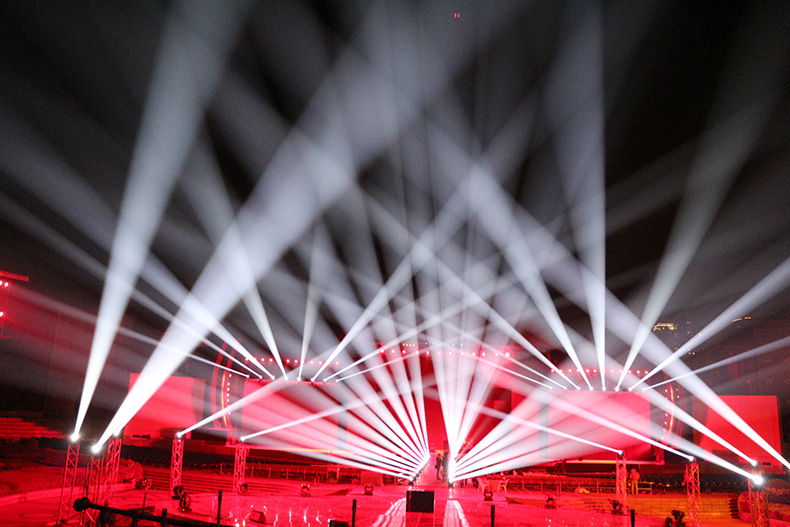 light up the stage